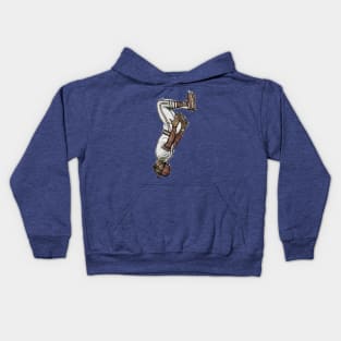 Ozzie Smith St. Louis Sketch Backflip Kids Hoodie